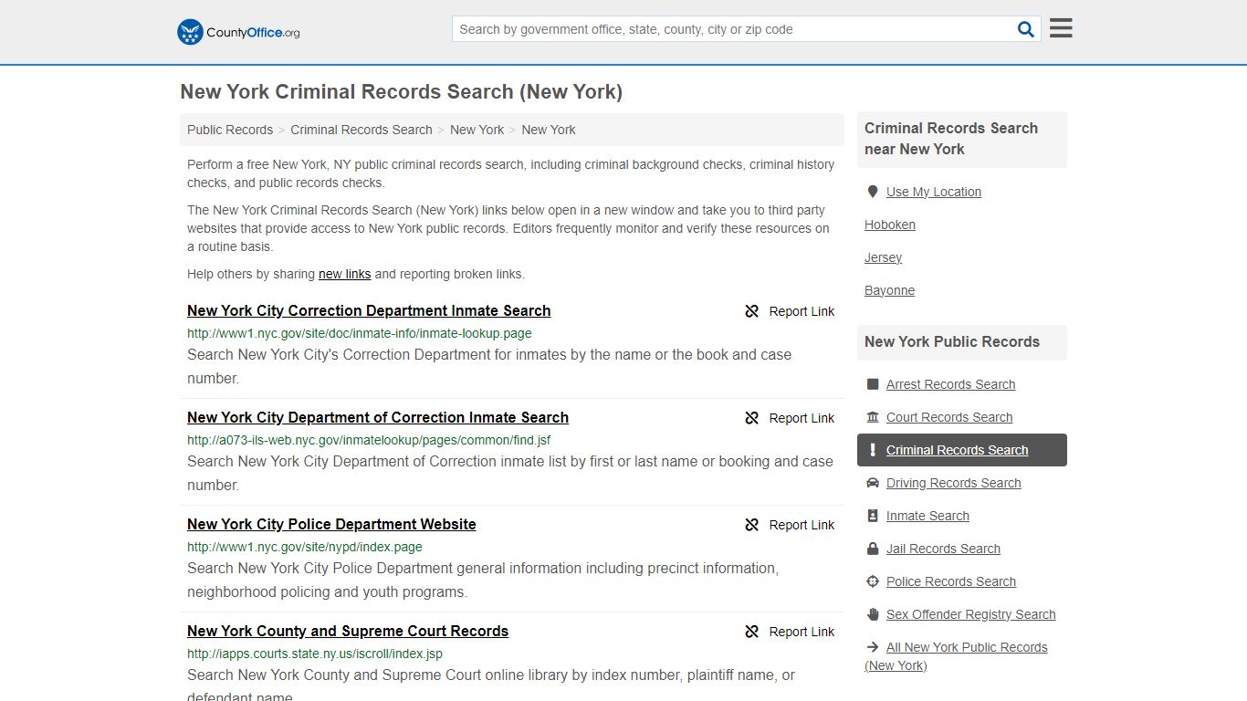 Criminal Records Search - New York, NY (Arrests, Jails & Most Wanted ...